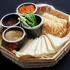 Crispy Dough Twists and Chinese Pancake 烙馍卷馓⼦ | Customer Photo | Peng Cheng Northern Jiangsu Cuisine | 彭城小厨